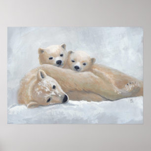 Poster Famille de l'Arctique