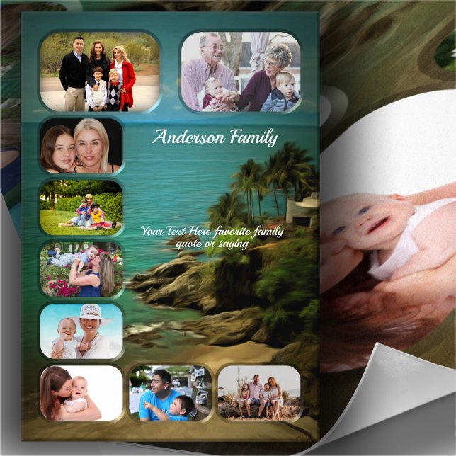 Poster Family Beach Dream 0026 Art Imprimer (Créateur téléchargé)