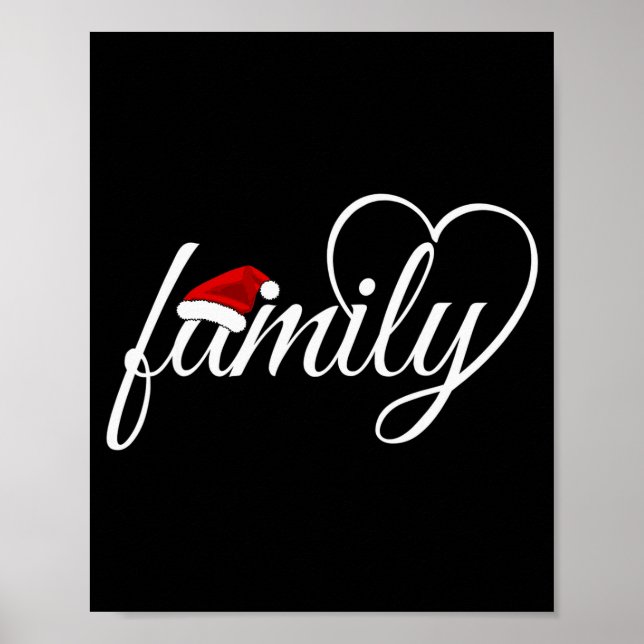 Poster Family Christmas  (Devant)