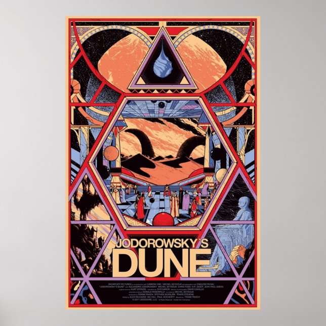 Poster Fan Art Jodorowskys Dune (Devant)