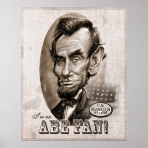 Poster Fan d'Abe Lincoln