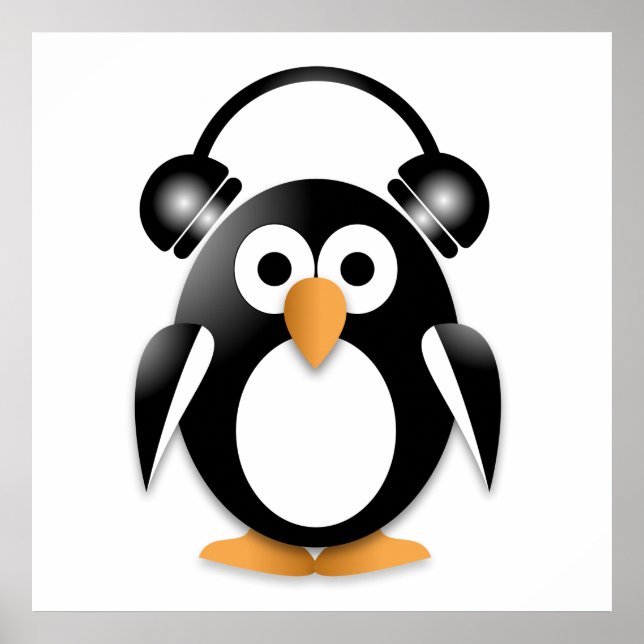 Poster fan de musique Penguin (Devant)