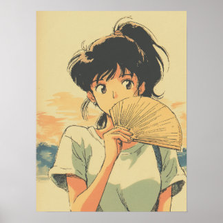 Poster Fan & Pause「涼と考」, バリューポスターペーパー(マット)