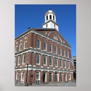 Poster Faneuil Hall