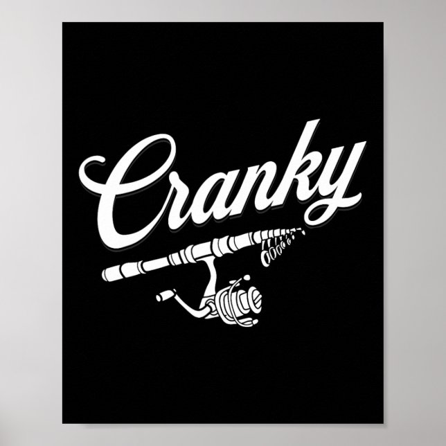 Poster Fantaisie Pêche Reel Pun Chemise (Devant)