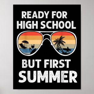 Poster Fantastique Freshman Prêt Pour Le Lycée Mais Premi