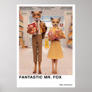 Poster Fantastique M. Fox