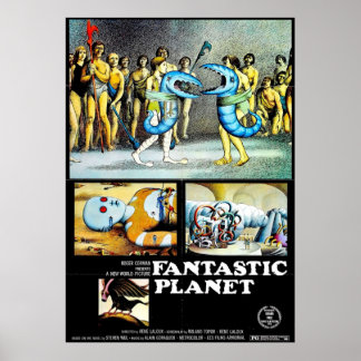Poster Fantastique planète