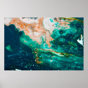 Poster Fantastiques Motifs de couleurs et de peintures ab