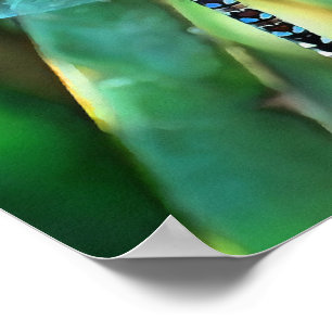 Poster Fantasy Dragonfly