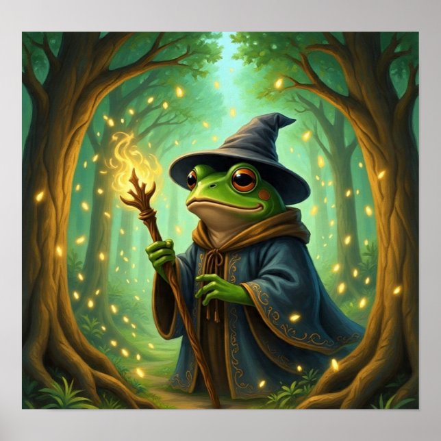 Poster FantasyFrogWizard (Devant)