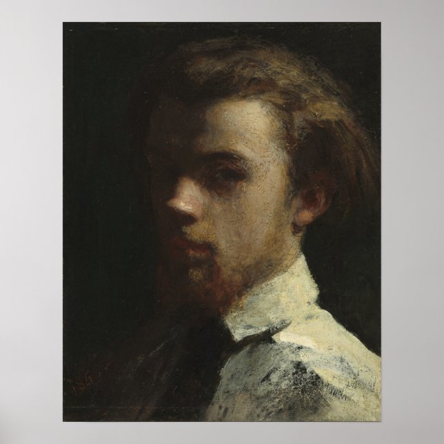 Poster Fantin-Latour - Autoportrait (Devant)