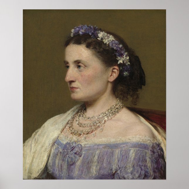 Poster Fantin-Latour - Duchesse De Fitz-James (Devant)