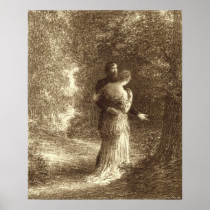 Poster Fantin-Latour - Poèmes D'Amour De Brahms