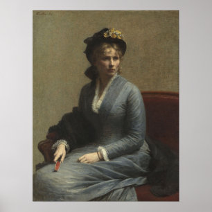 Poster Fantin-Latour - Portrait De Miss C. D.
