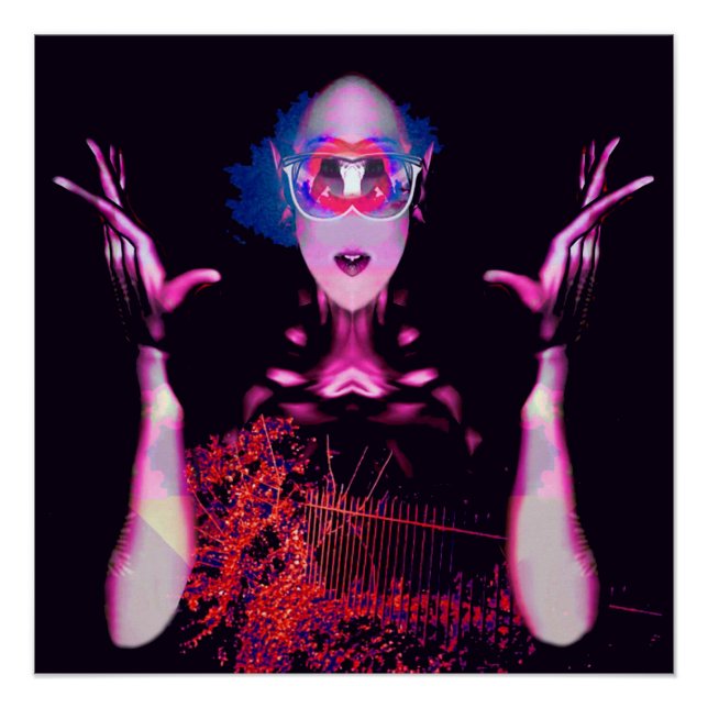 Poster Fantôme Alien (Devant)