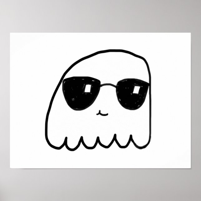 Poster Fantôme cool (Devant)