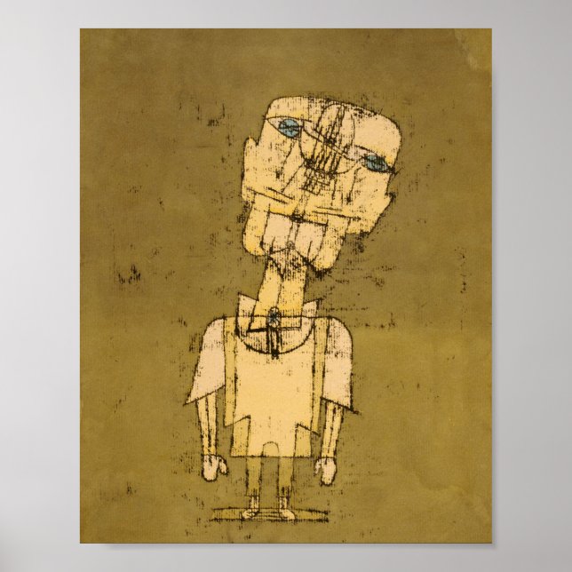 Poster Fantôme d'un génie de Paul Klee (Devant)