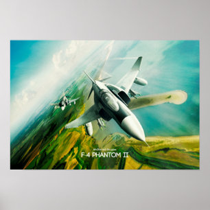 Poster Fantôme   II de McDonnell Douglas F-4 d'affiche