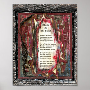 Poster Fantômes Dans Le Closet