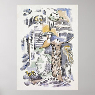 Poster Fantômes de Paul Nash : Un art d'une beauté impres