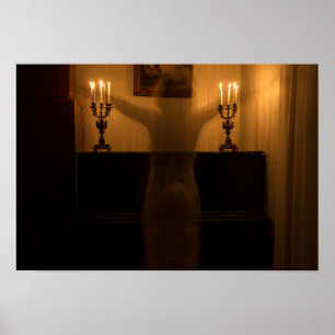 Poster fantômes d'horreur dans la chambre