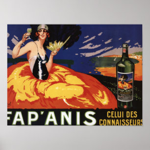 Poster Fap'Anis Celui Des Connaisseurs