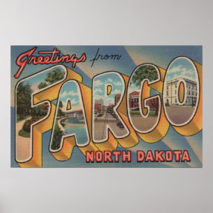 Poster Fargo, le Dakota du Nord - grandes scènes de