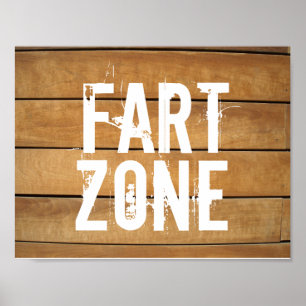 Poster FART ZONE Signes rustiques