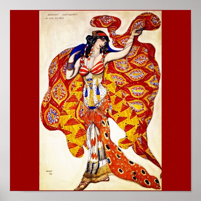 Poster-Fashion Art-Bakst 29 Poster (Vorne)