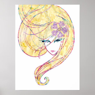 Poster Fashion Girl