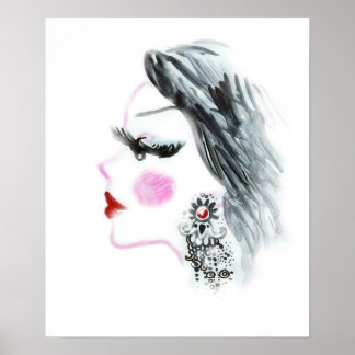 Poster Fashion Girl