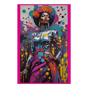 Poster Fashion Splash - Ken Gage Art