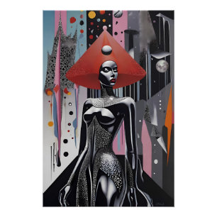 Poster Fashionista - Ken Gage Surreal Art