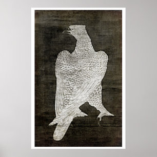 Poster Faucon blanc - 1644