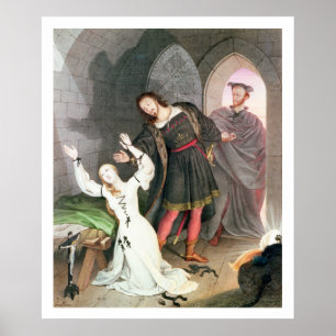 Poster Faust, 1828 (encre et w/c)