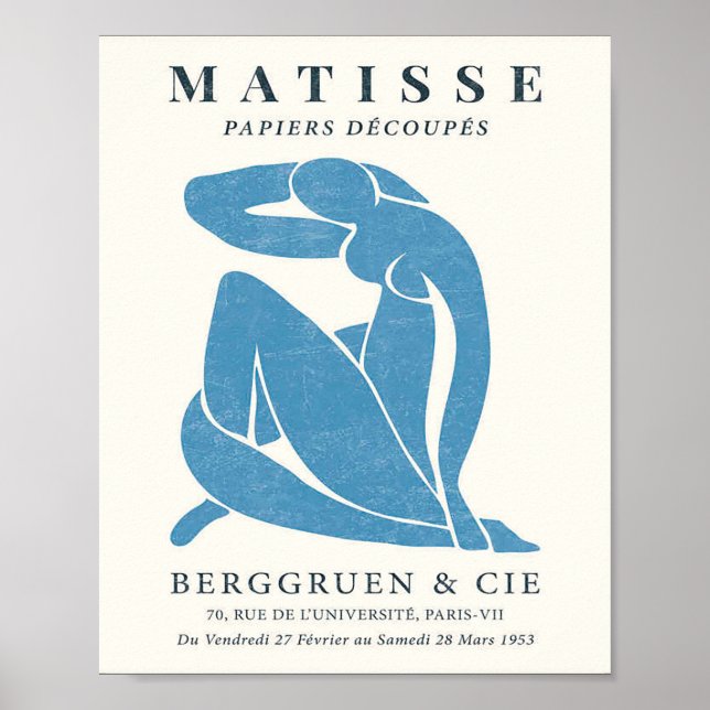 Poster fauvisme, matisse, (Devant)