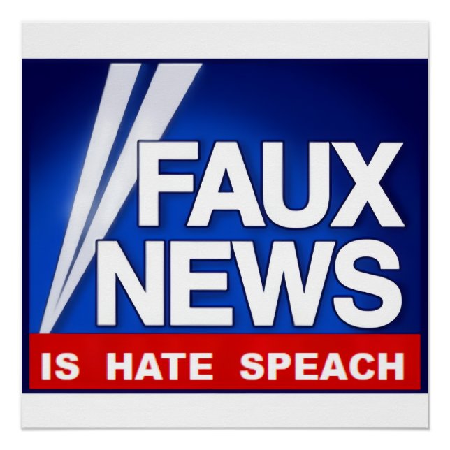 Poster Faux News (Devant)