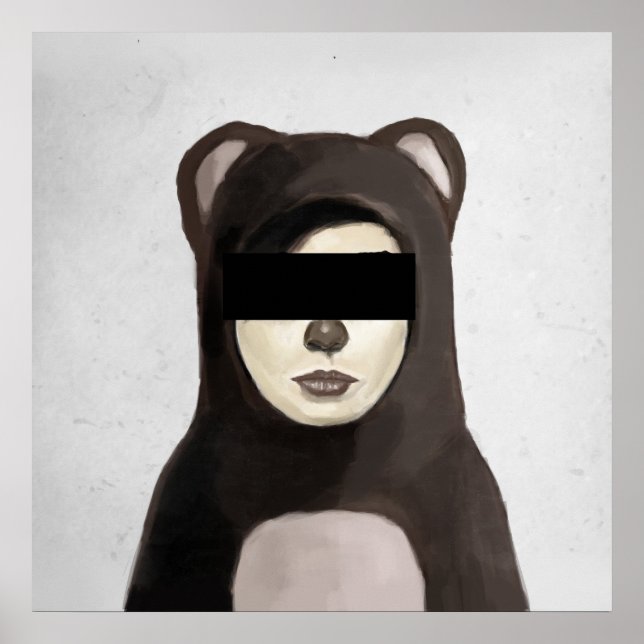 Poster faux ours (Devant)