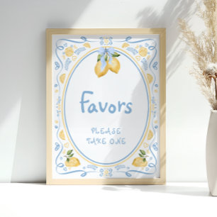 Poster Favoris Fête des mariées citron