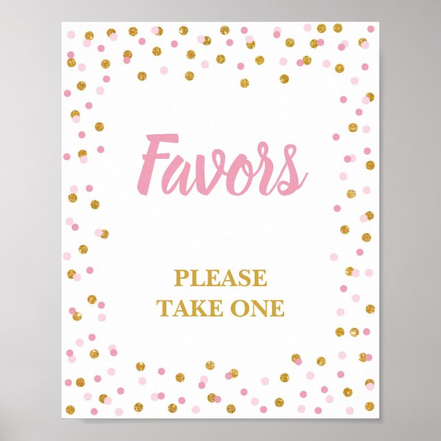 Poster Favoriser S'Il Vous Plaît Prendre Une Partie Signe (Devant)