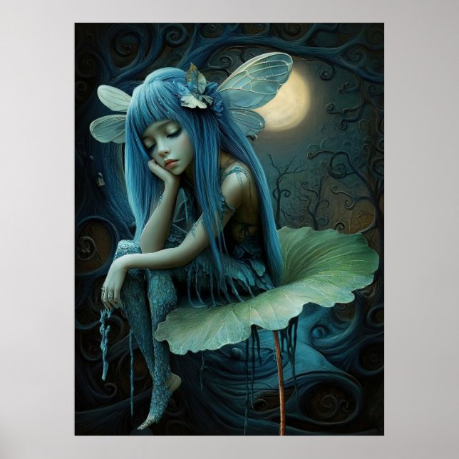 Poster *~* FD3 Forêt Imaginaire nymphe Art 29 (Devant)