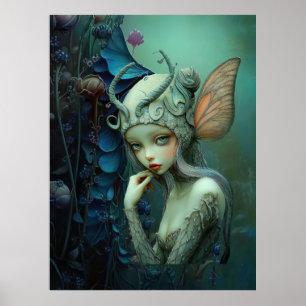 Poster *~* FD3 Forêt Nymphe Imaginaire Art 8