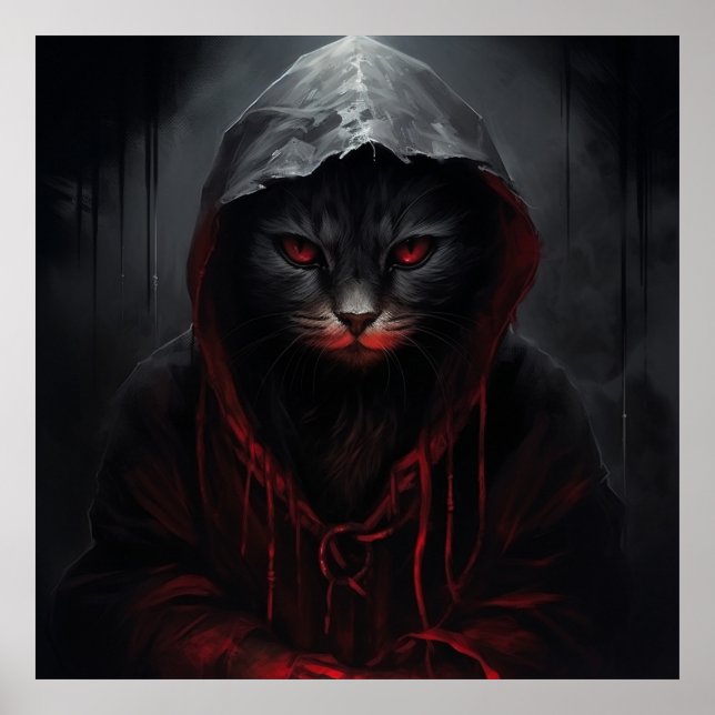 Poster Fearful Feline Encounters (Vorne)