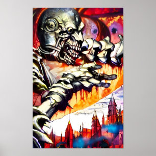 Poster Fear's Ravager - Ken Gage Art