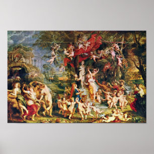 Poster Feast Of Venus By Rubens Peter Paul (Best Quality)