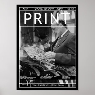 Poster Federal Reserve Today - PRINT