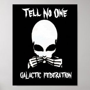 Poster Fédération galactique, dire à personne, modifier l