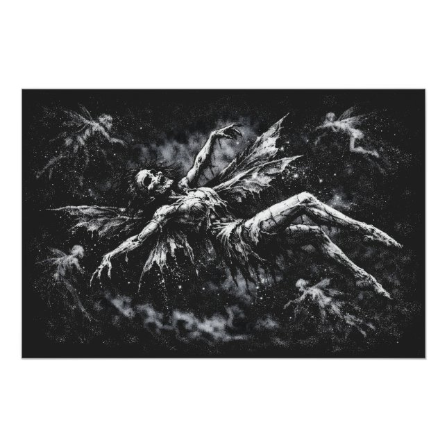 Poster Fée morte par BurnsInHell (Devant)