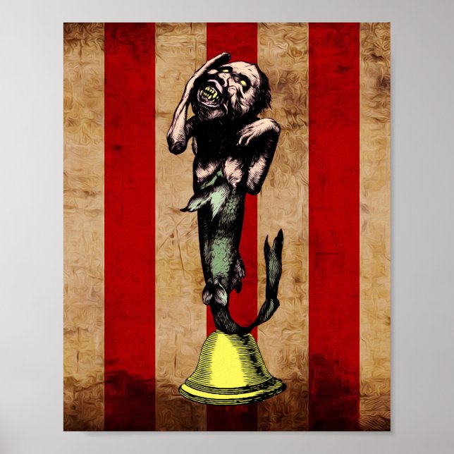 Poster Feejee Mermaid (Devant)